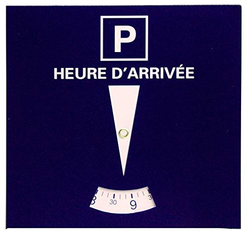 Disque de stationnement zone bleue