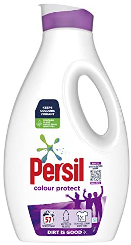 Persil Colour keeps colours bright Laundry Washing Liquid Detergent 100% recyclable bottle 57 wash 1.539 l