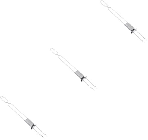 YARNOW 3piezas Tenedor De Barbacoa De Acero Inoxidable Punta u Utensilio para Asar y Verduras Herramienta Reutilizable para Parrilla y Camping