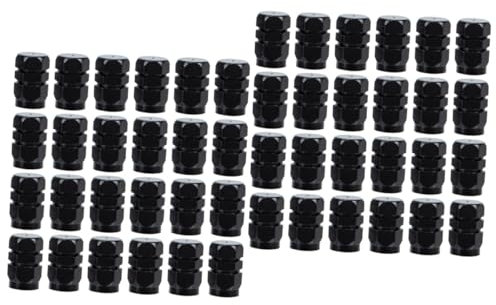 SOLUSTRE 48 STK Auto ventilkappe Reifenventil Ventilkappe aus ventilkappen für autoreifen car tire Valve caps Mini-Fahrrad Fahrräder Autoreifenkappen Ventilkappen für Autoventile