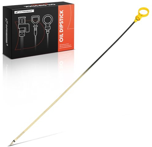 A-Premium 3.1L 3.4L 3.5L Engine Oil Dipstick Compatible with Chevrolet Malibu, Impala, Beretta, Corsica, Lumina, Lumina APV, Monte Carlo, Uplander, Venture & Buick Regal, Century, Rendezvous, Skylark