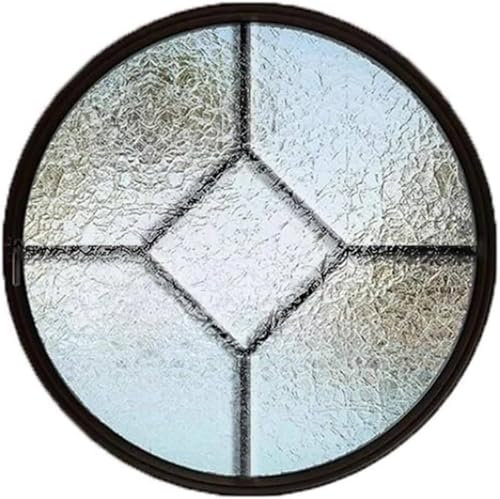 Flächenbündig Montiertes, Um 360° Drehbares Fenster Mit Griffen, Rundes Schuppenfenster Mit Gehärtetem Glas, Drehbare Haushaltsfenster, Fenster Für Wohnmobile, Kellerfenster,60CM