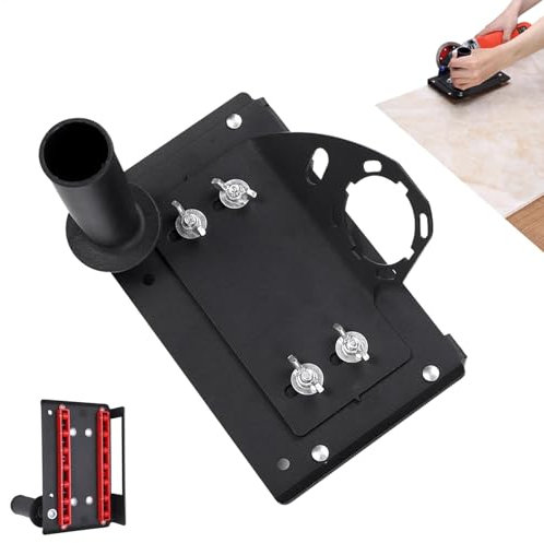 Tile Cutter Tool, 45 Degree Angle Tile Cutter, Angle Grinder Tile Cutter, 12mm Adjustable Tile Cutter, Precision Ceramic Tile Cutter, 45 Degree Cutting Angle for Tiles