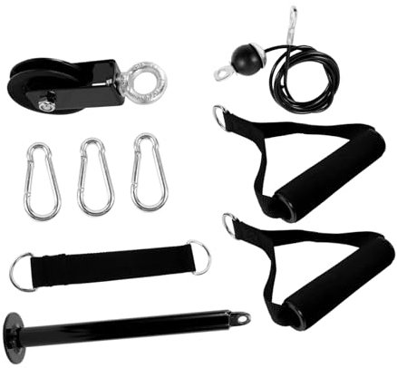 Supvox Kabelzug Fitness-Training Muskelkraft-trainingsseil Mit Pulley-System Für Arm Und Brustübungen Langlebig Und Tragbar Für Und Outdoor-Sport