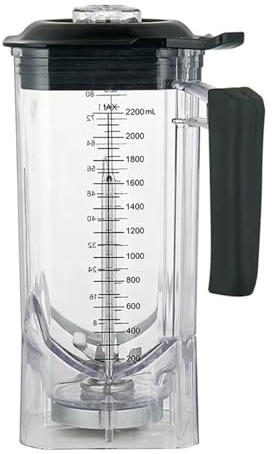 CINDTRGA Vaso de licuadora 2200 ml Licuadora K90 K31 K15E Jarra de licuadora Accesorios for licuadora Piezas Jarra de Repuesto