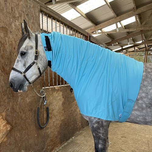 Snuggy Hoods Ekzemer Halsteil für Pferd & Pony | Reißverschluss