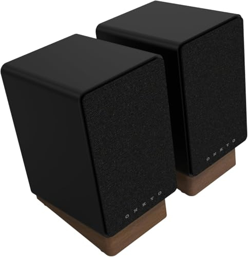 Onkyo Creator Series GX-30ARC Aktivlautsprecher, schwarz – 4 Tieftöner, HDMI ARC, USB/C, Line/Phono, optische Anschlüsse, Bluetooth 5.3 Audio-Konnektivität