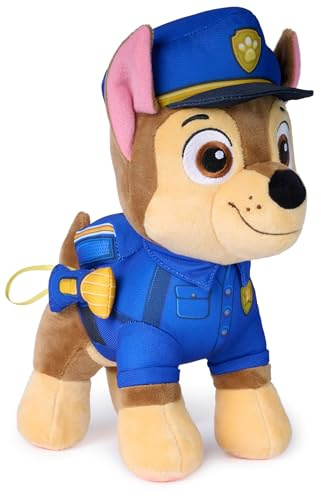Paw Patrol - Pat Patrouille - Gund - Peluche Chase 25 Cm Search & Rescue
