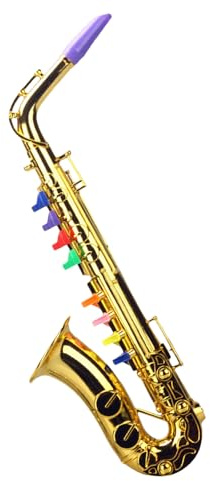 Jazzhorn, Plastik -Trompete, Kinder Saxophon Spielzeug | Interaktives Windwerkzeug, Musikalisches Unterhaltung Gadget Für -Sounderkennung, Frühe Fähigkeitspraxis, Jugendspielzeit, Gegenwart