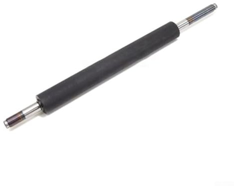 Rullo posteriore per accessorio pialla DW735, struttura in metallo con lunghezza totale 520 mm e diametro 33,4 mm, compatibile con pialla DW735X a due velocità di spessore