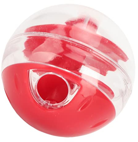 Annadue Juguete Interactivo para Pelotas de Golosinas para Mascotas, Alimentador Lento, Resistente a Mordeduras, Pelota de Rompecabezas Dispensadora de Comida para Gatos para Gatitos, Entrenamiento de