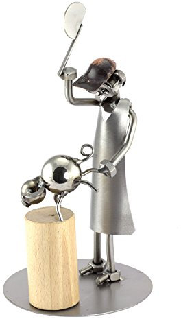 Steelman24 I Carnicero con Hacha con Grabado Personal I Made in Germany I Idea para Regalo
