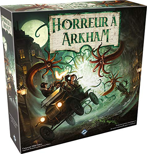 Asmodee Arkham Skräck: Kortspelet - brädspel från 14 år - Evolutionärt och kooperativt spel - 1 till 4 spelare - 1 till 2 timmar - H.P. Lovecraft universum. Fantasy Flight Games