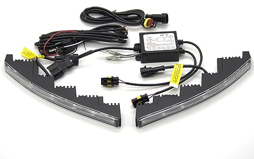 HQ Automotive Fit Transporter T5 T5.1 T6 DRL Daytime Running Day Lights LED Fog Day Lamps Upgrade KIT
