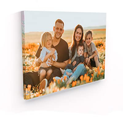Panorama Ihr Foto auf Leinwand Benutzerdefinierte 100x70cm - Originelles Geschenk - Eigenes Hochformat auf Drucken Lassen - Ihr Fotodruck Selbstgestalten