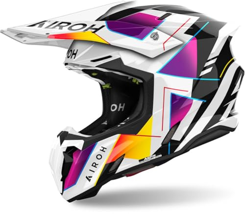 AIROH TWIST 3 RAINBOW GLOSS L | Bluetooth