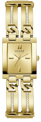GUESS Damen Uhr Armbanduhr MOD ID Edelstahl