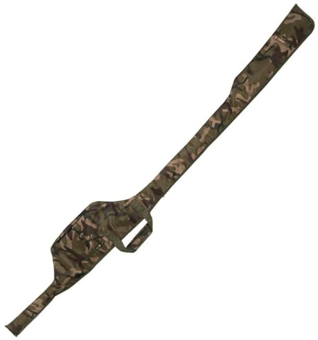 Fox Camolite 13ft Single Rod Sleeve - Rutentasche, Rutenfutteral, Angeltasche, Zubehörtasche, Tragetsche für Karpfenruten