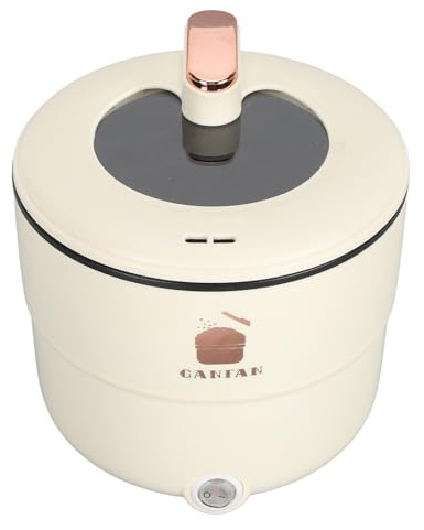 Mini Cuiseur à Riz, Maker de Riz de 1,8 L Petit Cuiseur de Riz pour le Fabricant Personnel de Voiture, Cuisinière Portable pour 1-2 Personnes, Cuiseur électrique pour Grains, Riz (Prise américaine)