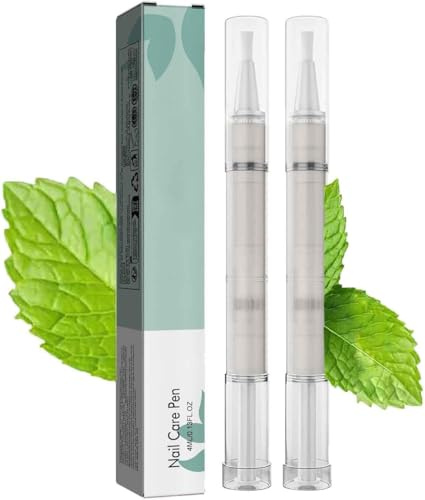 Lápiz Cuidado Uñas, 2PCS Lápiz H-ongos Uñas Tratamiento Para Uñass Pies, Ingredientes Naturales Lápizs Antihongos Con Aceites Árbol De Té, Fortalecedor Antihongos Uñass Tratamiento Reparador Lápizs