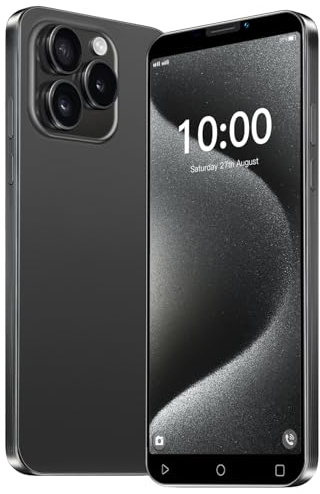 McMgc 3G Teléfono Barato, Pantalla IPS de 5.0 Pulgadas, 16GB ROM 128GB Ampliable, Android 9.0, Dual SIM, Doble Cámara (DP30 -Black)