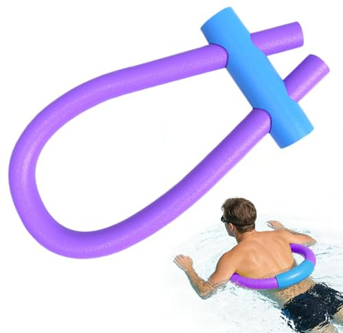 Fideos para piscinas, flotadores inflables de espuma suave multiusos con conector, flotador de fideos para piscina, para niños y adultos, ejercicio, deportes, fitness, entrenamiento de mano, brazo
