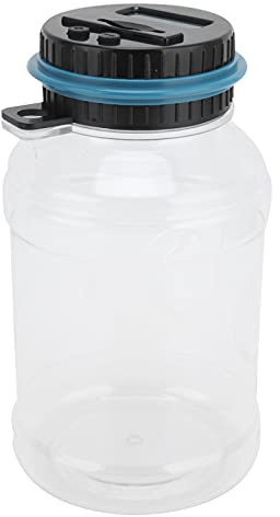 Yechiry Räkna Sparbössa med Säkerhetslås, Automatisk Mynträknare för Barn och Vuxna, 1,8L Transparent Myntorganisator