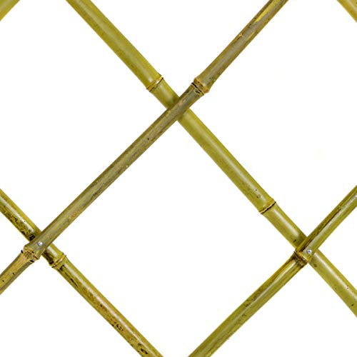 STI Traliccio in Bamboo Naturale grigliato Estensibile 90x180 cm per Piante e Fiori