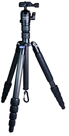 AOKA KN225C Carbon Reisestativ + KB25 Kugelkopf