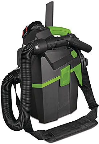 Cleancraft Aspirateur à Sec 16 L-Class (aspirateur Pratique et léger avec bandoulière Pratique, récipient de 6 l)