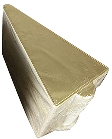 UPKOCH Base à Gâteau Robuste en Papier Doré Triangulaire, 100 Pièces, Support Solide et Stable pour Mariages et Fêtes d'anniversaire