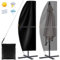 Onlyesh Housse Parasol Deporte 3x3, 420D Oxford Housse Parasol avec Sac de Rangement et Perche Télescopique, Imperméable, 265x40/70/50 cm