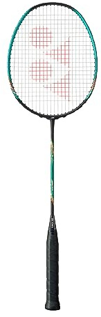 YONEX Badmintonschläger Nanoflare Ability - Ideal für Anfänger & Hobbyspieler - Türkis/Schwarz