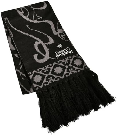Elbenwald Harry Potter Schal in Hogwarts Hausfarben und Fransen 24 x 170 cm verschiedene Designs
