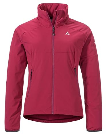 Schöffel Damen Ins Jacket Style Salza WMSs, funktionale Fahrrad Regenjacke mit 4-Wege-Stretch, MTB Jacke mit vorgeformter Passform und Belüftungsöffnungen