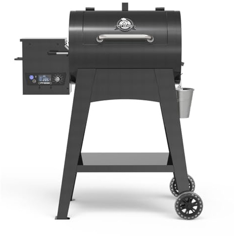 PIT BOSS Barbecue à Pellets FB500 | 8-en-1 Fumer - Cuire - Braiser - Rôtir - Griller - Saisir - Goût Charbon de Bois| Contrôleur numérique avec sonde | Technologie Broiler - Flamme en Cuisson Directe