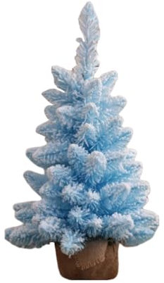 ulafbwur Weihnachtsdekoration, Mini-Weihnachtsbäume, Mini-Weihnachtsbaumschmuck, Weihnachtsbaumschmuck, Partys, Zuhause, Tischbasteln, Auto, Urlaub, Festbedarf, 60 cm