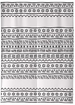 Türvorhang Schwarz Abstraktes Beige Küchenvorhänge Polyester Raumteiler Vorhang Waschbar Vorhänge Kurz Küchenvorhang Langlebig Fliegenvorhang Terrassentür tür Vorhang Verdickung Vorhang Tür 90x150cm