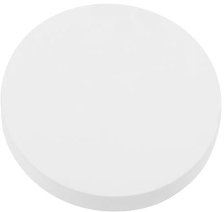 GLSTOY Piastra in Gesso Tonda 10x1,6 Cm per Essiccazione Opere in Argilla, Base per Scultura Ceramica Fai da Te, Strumento Portatile per Vasaio e Artigiani della Ceramica