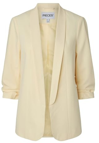 PIECES Pcbosella 3/4 Blazer Noos BC, Vainilla Francesa., XL