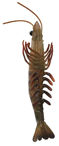 Toddmomy Jouet Crevette Réaliste en Plastique Éducatif pour Garçon et Filles, Modèle Décoratif Marin pour Jeu D'imitation et Apprentissage Ludique