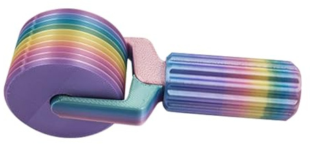 New Diamond Art Roller, Diamond Painting Roller with Easy Grip Handle, Non Stick Rollers Tool for Diamonds Painting, Rhinestone Embroidery Crafts Accessories for Adults & Kids（Rainbow Color Random）