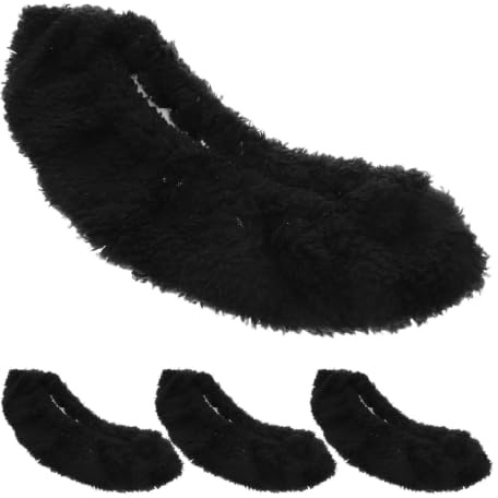 IMIKEYA Couvre-Patins de Hockey Glace Garçon et Filles en Peluche Absorbante et Élastique Protège Patins Légers en Polyester pour Patins de Hockey et Artistiques