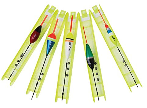 Zite Fishing Fertigangel Set - Fertigmontage Friedfisch Angeln - Angelposen Vorgebleit - 5 Stück Schwimmer Set 0,5-2g
