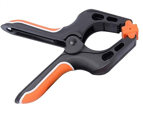 Woodworking Clamp 4 6 9 Inch Plastic Nylon Spring Clamps Clip A Type (Size : 4 inch)