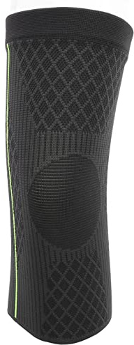 equlup Rodillera, Rodillera De Compresión, Rodilleras Tejidas, Almohadillas Protectoras Deportivas Finas, Soporte para El Dolor De Rodilla para Fitness Y Baloncesto(M)