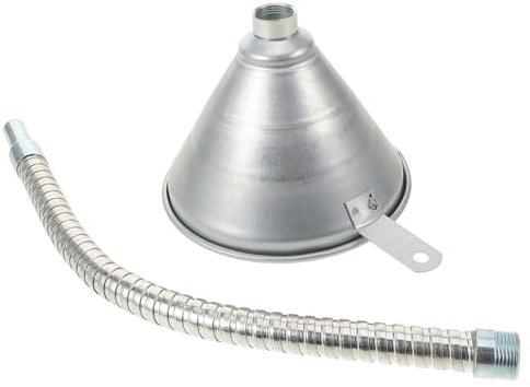 Gatuida Imbuto in Ferro Flessibile Per Olio Auto Tubo Pieghevole, Imbuto Per Carburante e Cambio Olio, Bocca Per Rifornimento Rapido, Adatto Per Officina e Garage