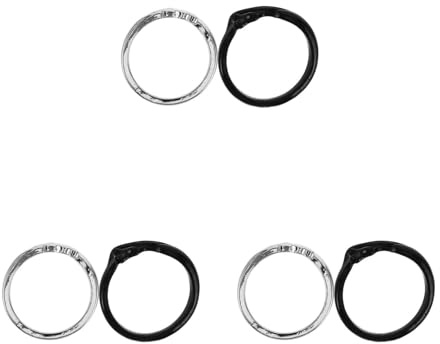 VALICLUD 6 Stk paar engel teufel ringe Leute Gothic-Ringe Männer Liebhaber ihr valtinstaggeschenke vakentienstagsgeschenk personalisierter Ringschmuck Engel-Teufel-Paar-Ringe Zinklegierung