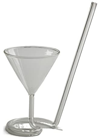 CHDWEY Kelch Kreatives Glas, Spirale, Cocktailglas, Becher, Dessertbecher, Glas, Eiscreme-Schüssel, kalte Schüssel, Glas, Wasserflasche, heiß