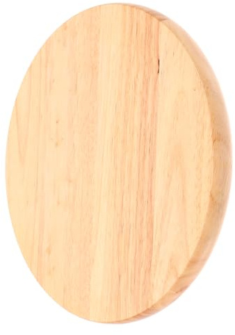 HAPINARY Tabouret Bois Rond Siège De Tabouret De Bar Remplacement Siège Rond Planche De Bois Accessoire De